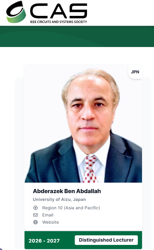 IEEE CASS Distinguished Lecturer