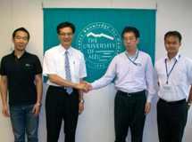 Professor Hsieh of Chaoyang University of Technology (Taiwan) visits the University of Aizu