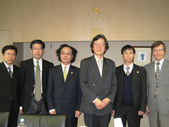 President of Posts and Telecommunications Institute of Technology (PTIT), Vietnam, visited the University of Aizu