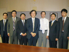 山東省科学院代表団（中国）が会津大学を訪問