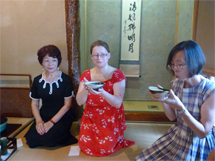 地域の歴史、文化を体験 ― 夏期日本文化研修