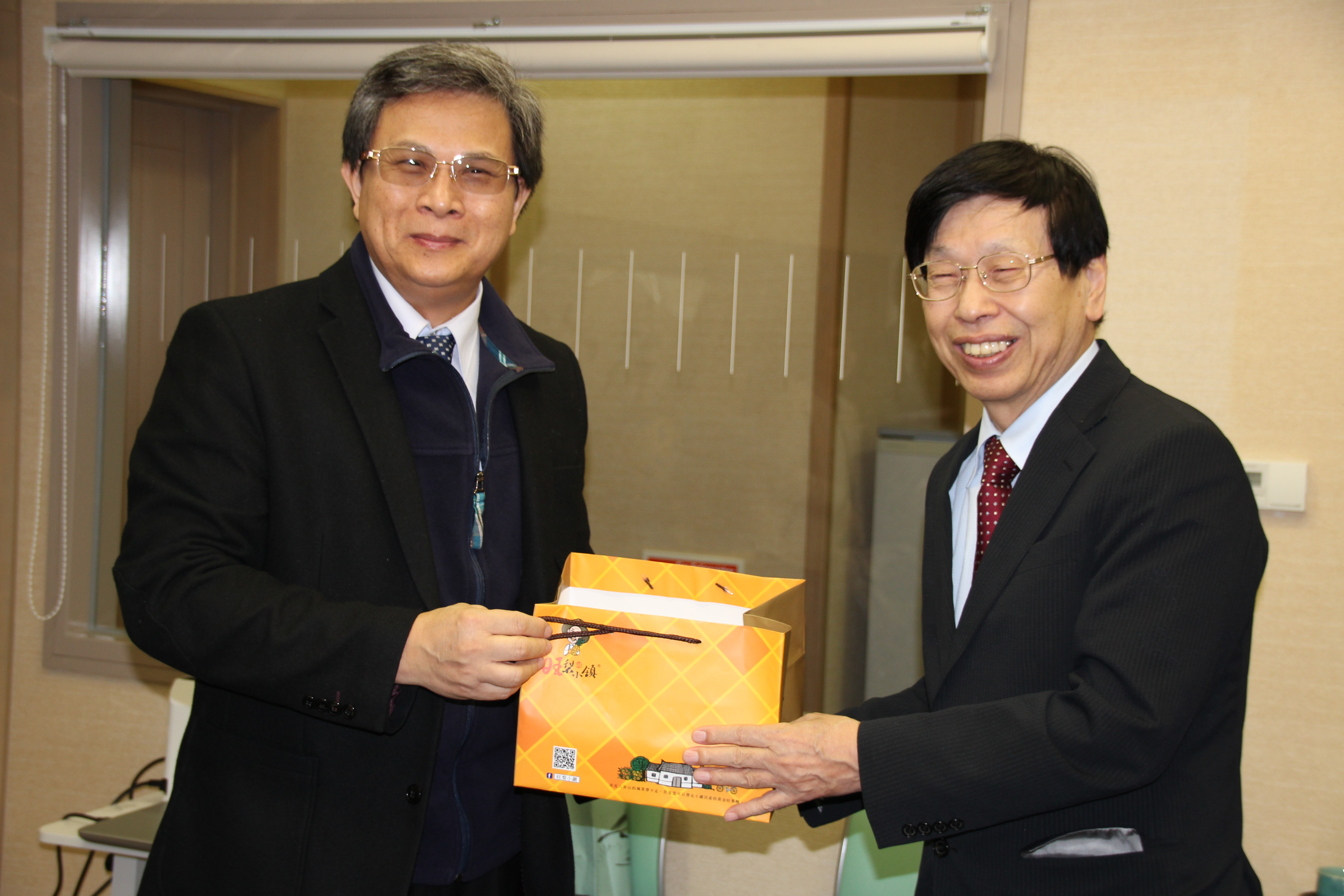 朝陽科技大学（台湾）賴 副学長が来学されました