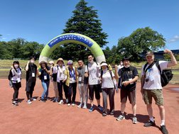 International student Participated in ONSEN/Gastronomy walking in Aizu-Wakamatsu city