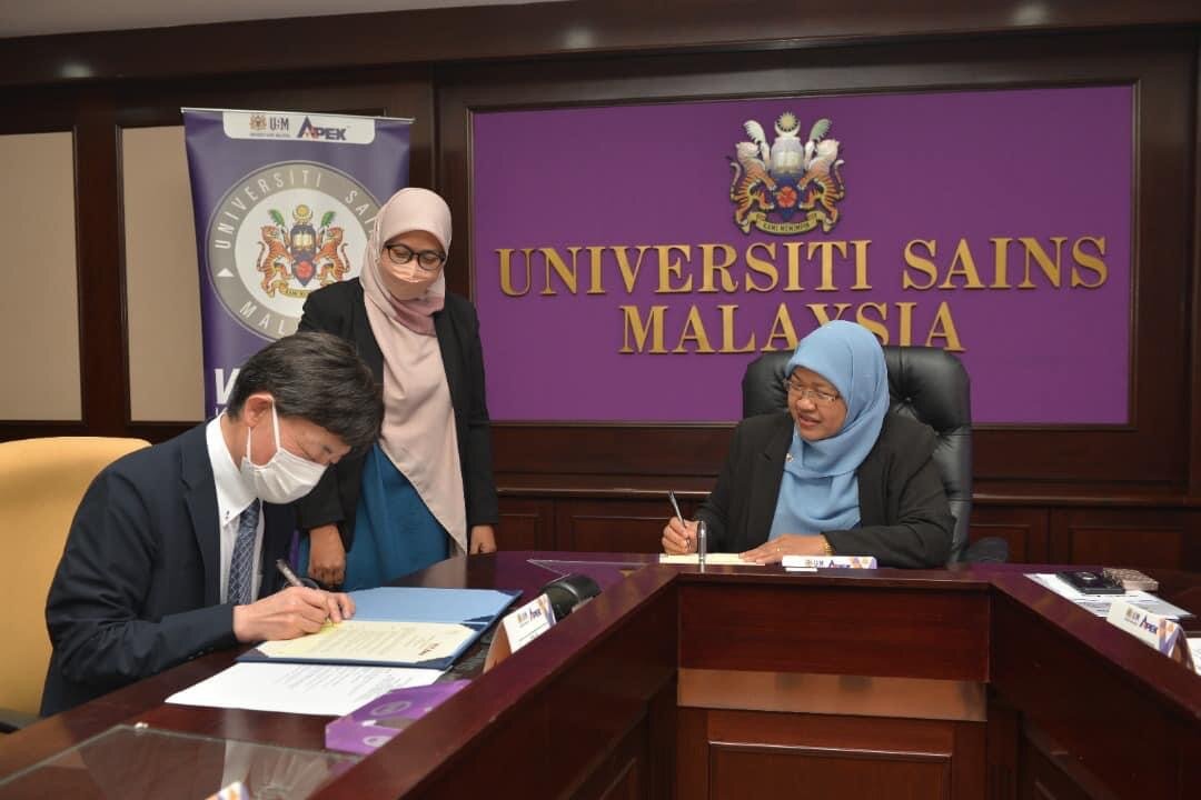 President Miyazaki Visited Malaysia and Concluded MoU with Universiti Sains Malaysia (USM)