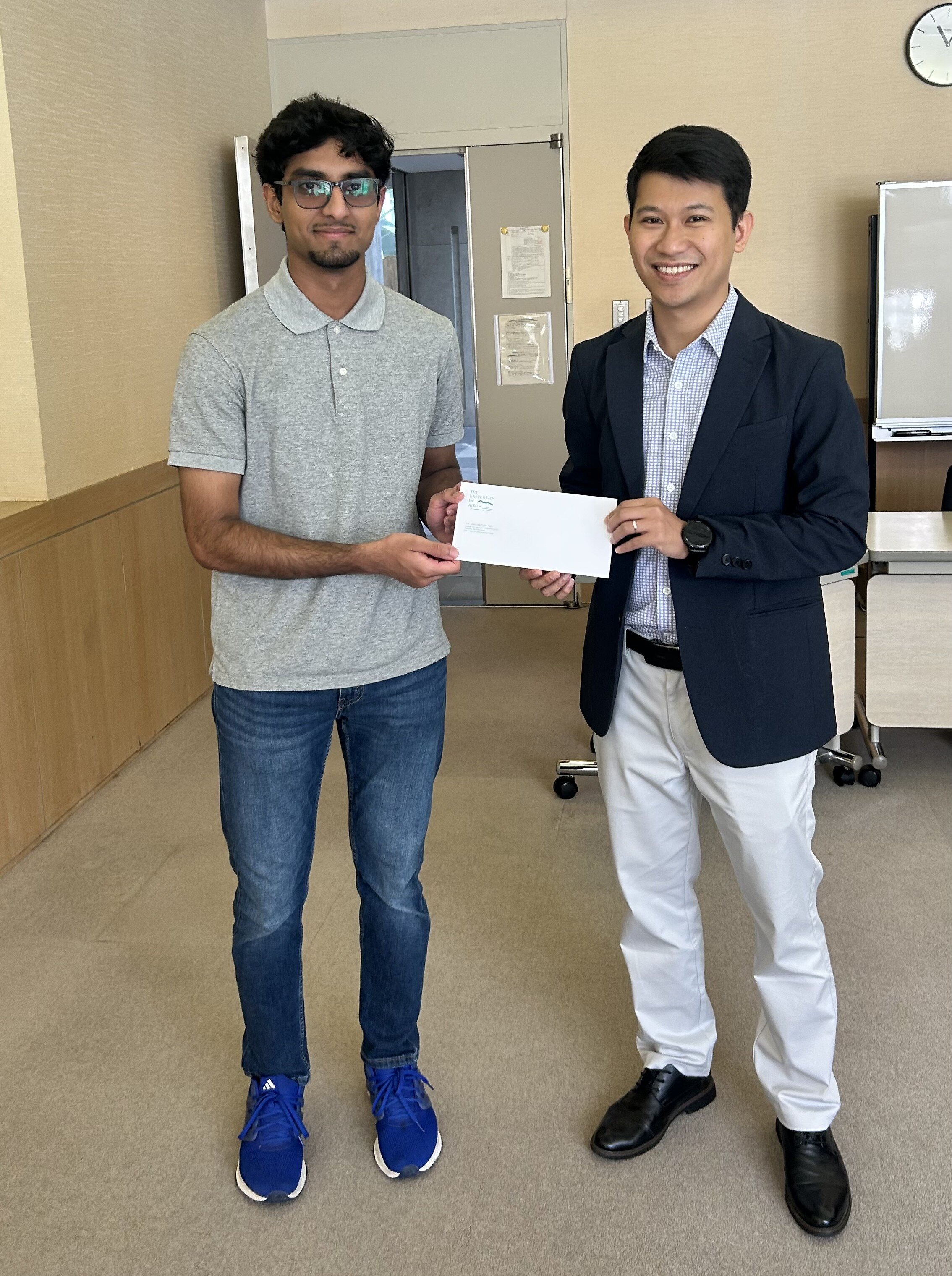 AY 2025 the first Semester SAISUA Scholarship Conferment Ceremony （Second time)