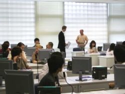 Attending Prof. Lambacher's class