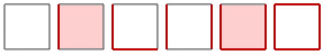 Configurations of degenerate pairs